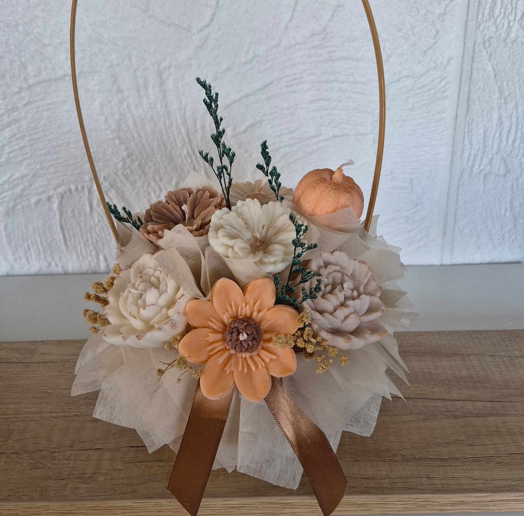 basket pumpkin aranjament parfumat basket pumpkin aranjament parfumat
